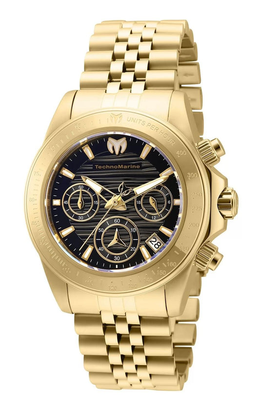 TechnoMarine TM-219030 TM-219030 Watch - Blue Dial Stainless Steel Band
