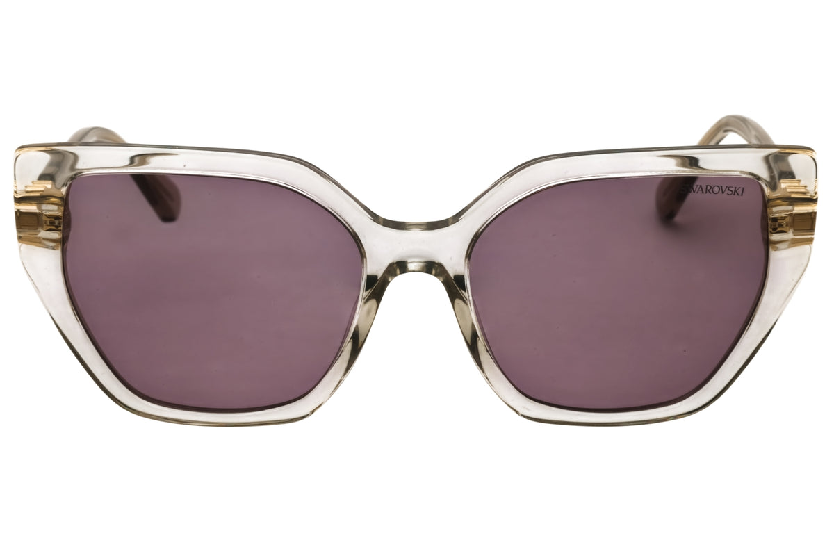Swarovski SK6016-3003LA Transparent Beige Cat eye Sunglasses 56mm Sunglasses