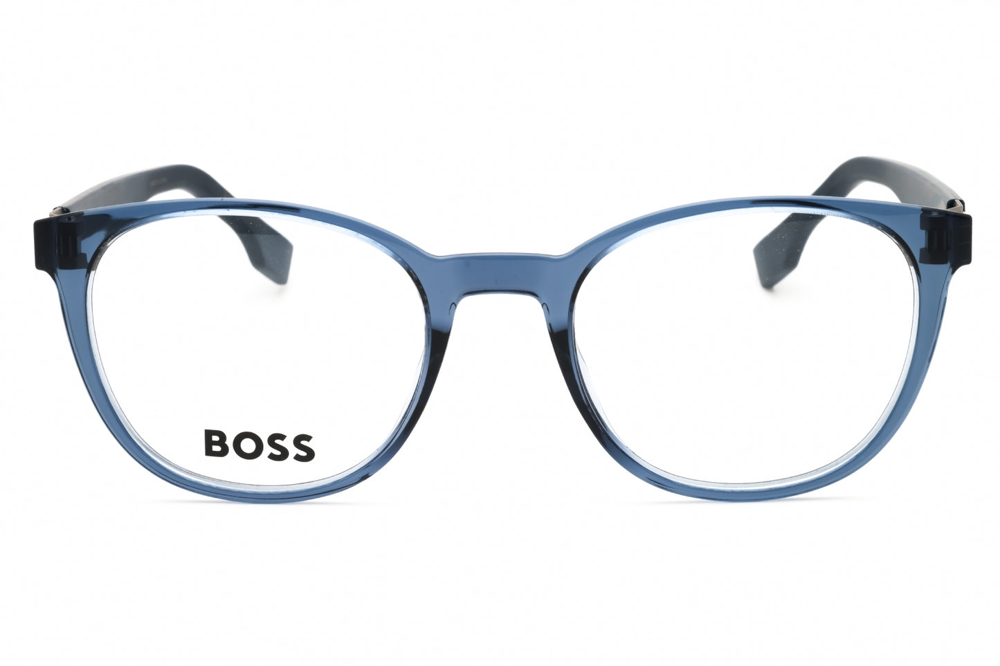 Hugo Boss BOSS 1577-0PJP 00 eyeglasses in blue frame with clear lenses