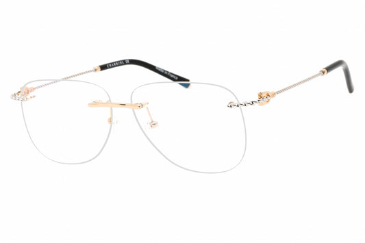 Charriol PC75099-C03 eyeglasses in shiny gold frame with clear lenses