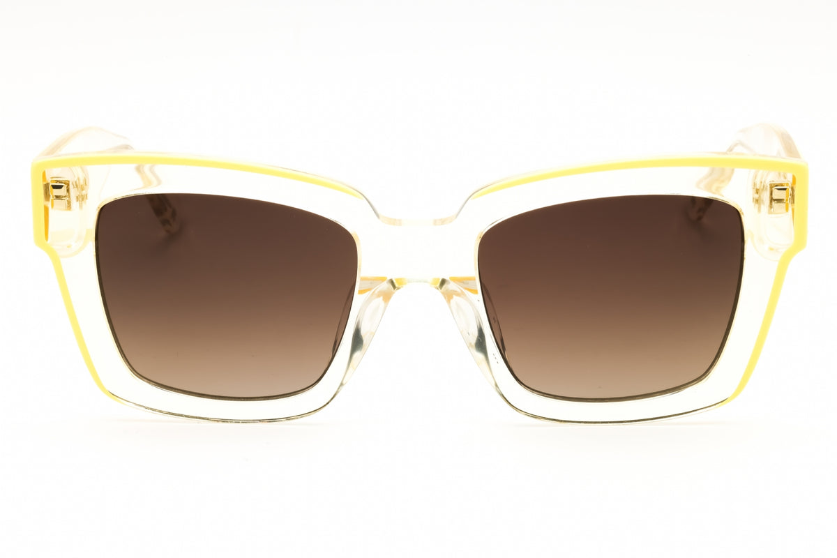 Kate Spade BRYNNE/G/S-040G HA YELLOW Rectangular Sunglasses 51mm Sunglasses