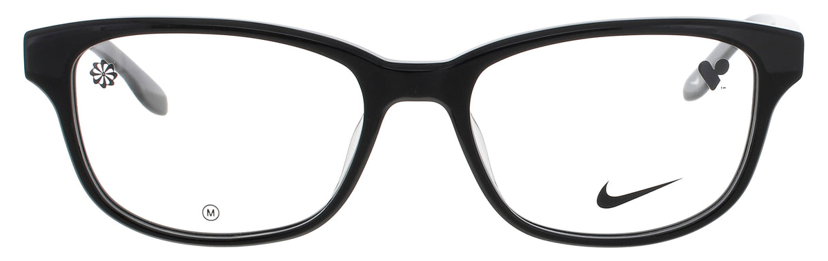 Nike 7165-001-52 BLACK  Men's Eyeglasses 52mm