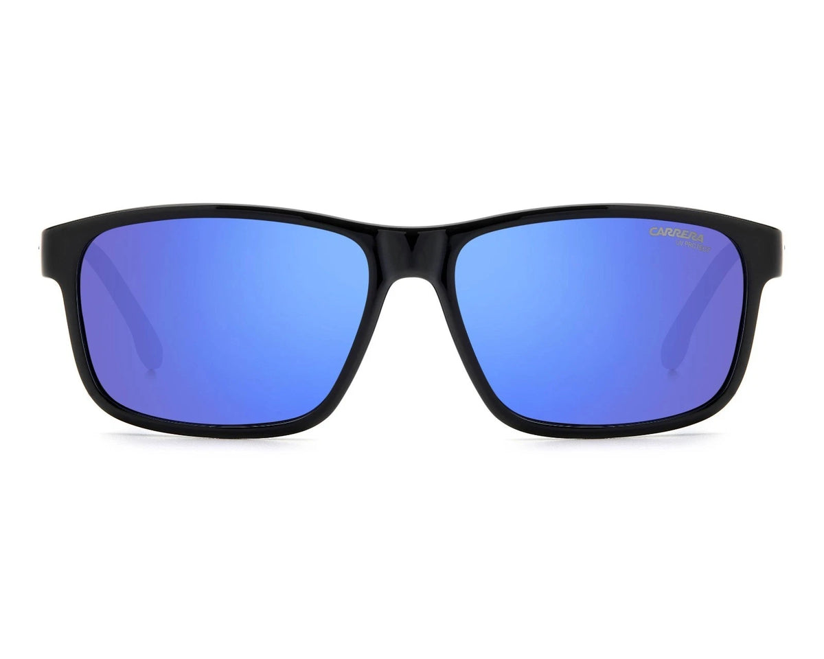 Carrera CARRERA-2047T/S D51 Black Rectangle Sunglasses 54mm Sunglasses