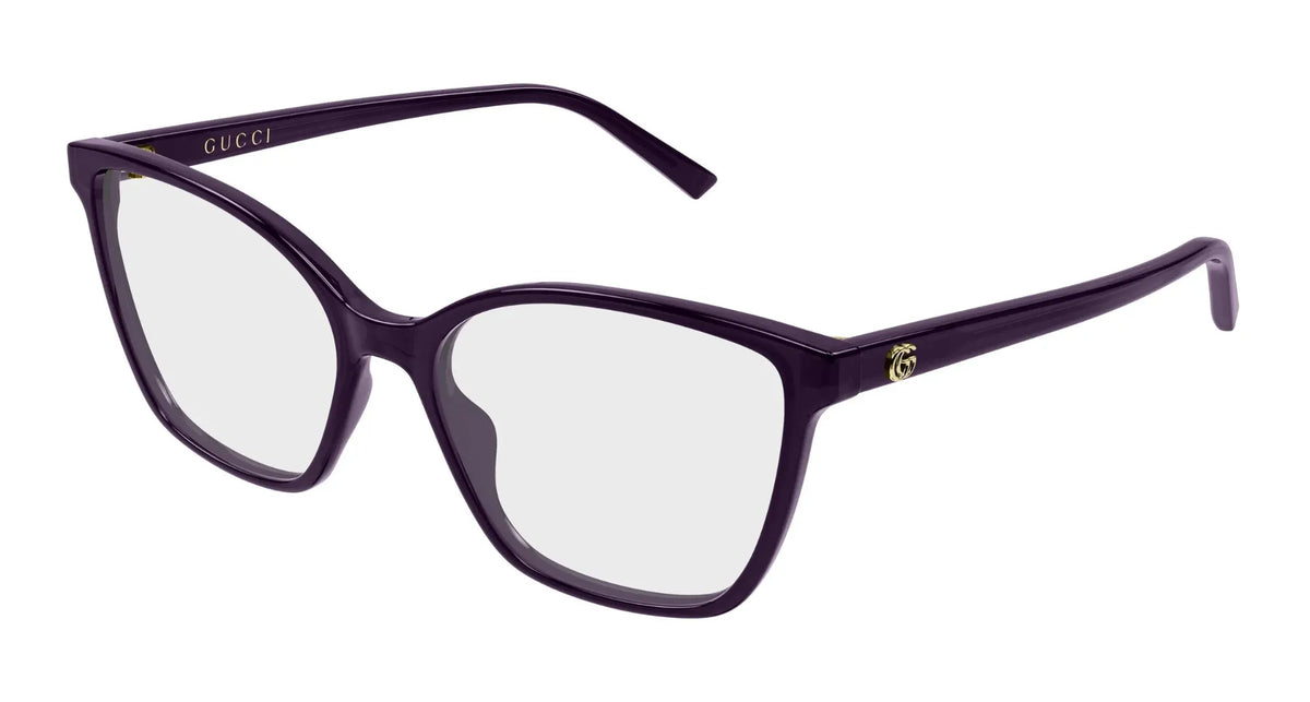 Gucci GG1995O-011 Purple Cat Eye Eyeglasses 54mm Eyeglasses