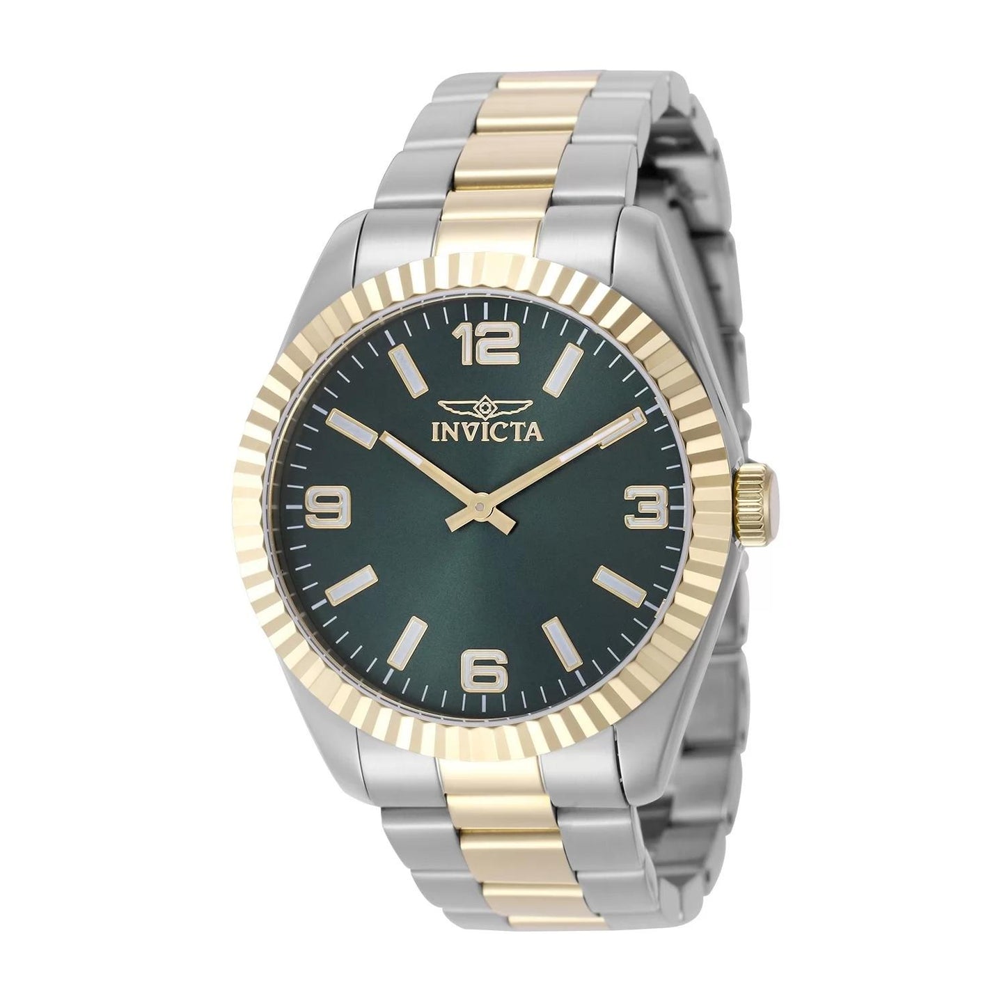 Invicta 49677 49677 Watch - Green Dial Stainless Steel Band