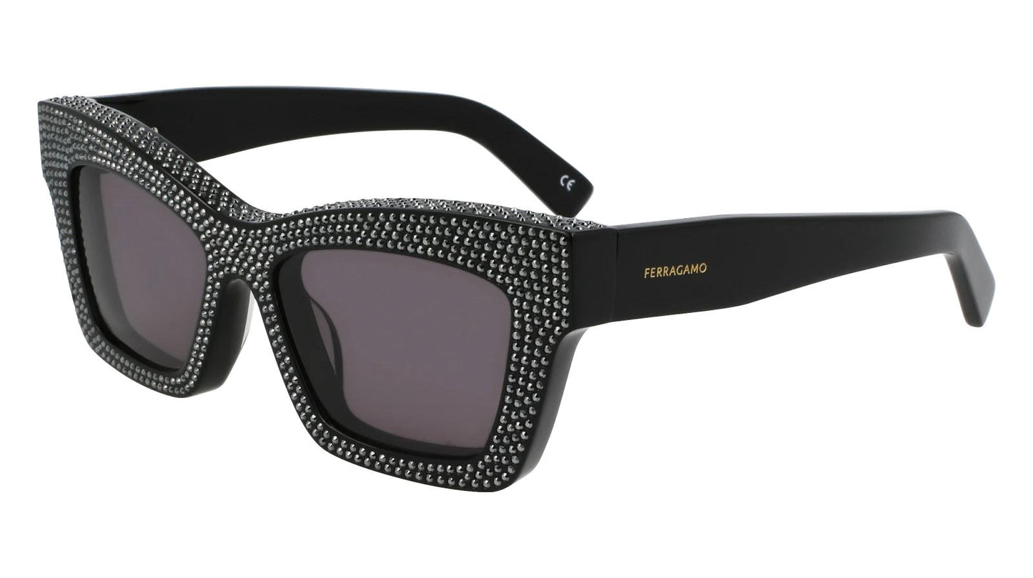 Salvatore Ferragamo SF2045SR-001-5217 52mm New Sunglasses