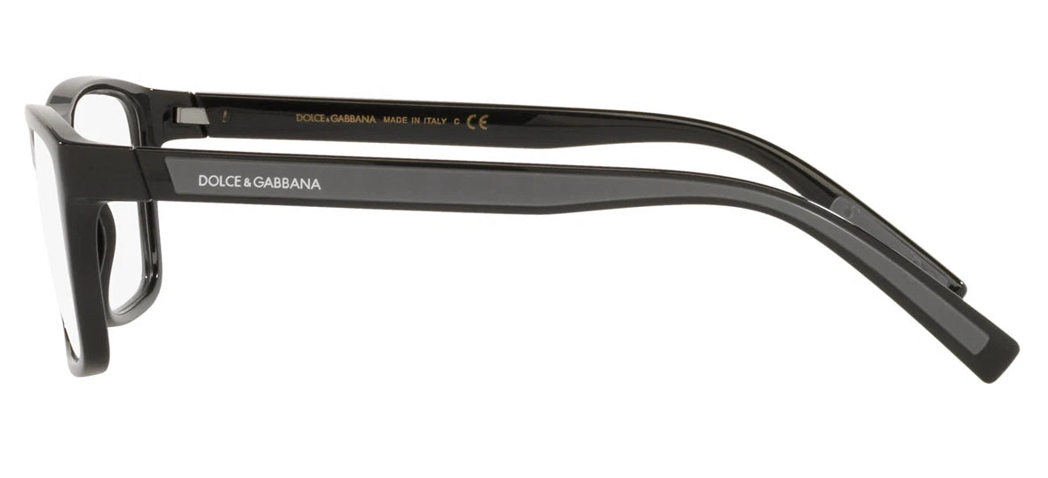 Dolce Gabbana 0DG5072-501-56 Black Square EYEGLASSES 56mm Eyeglasses