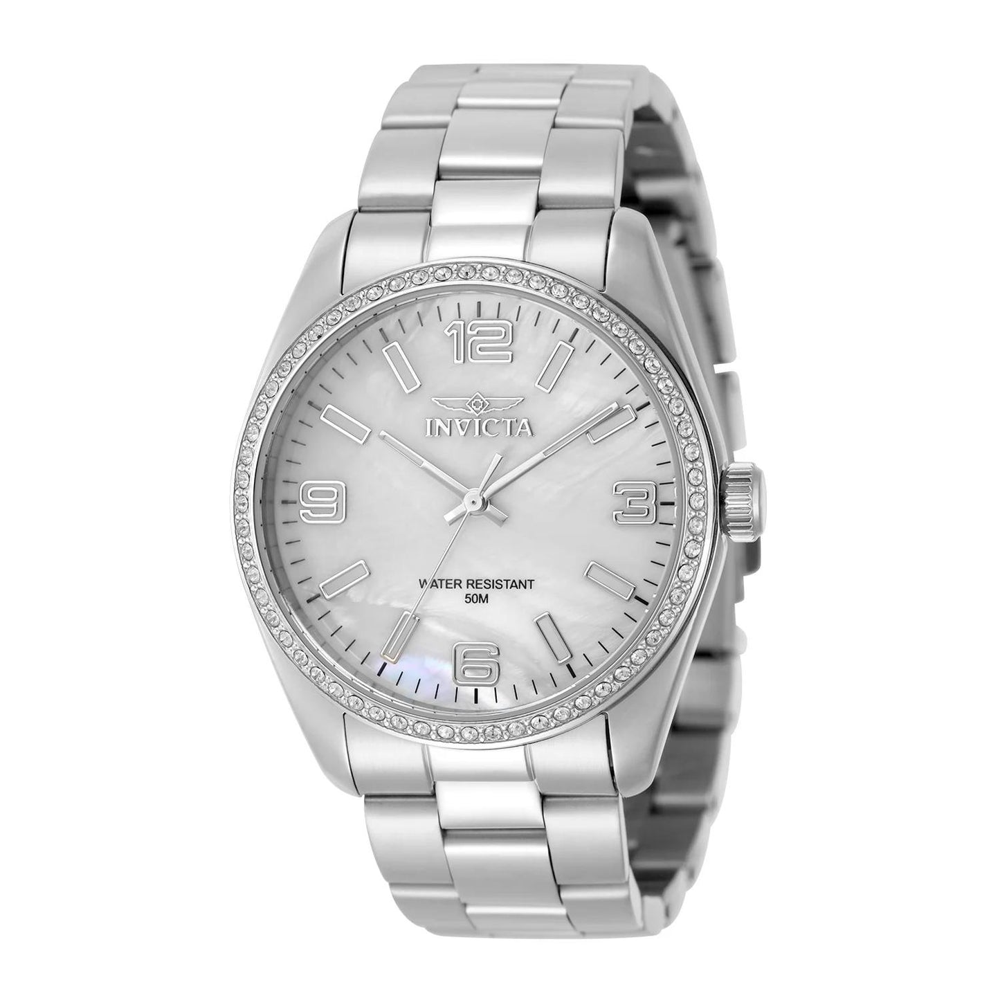 Invicta 50133 50133 Watch - White Dial Stainless Steel Band