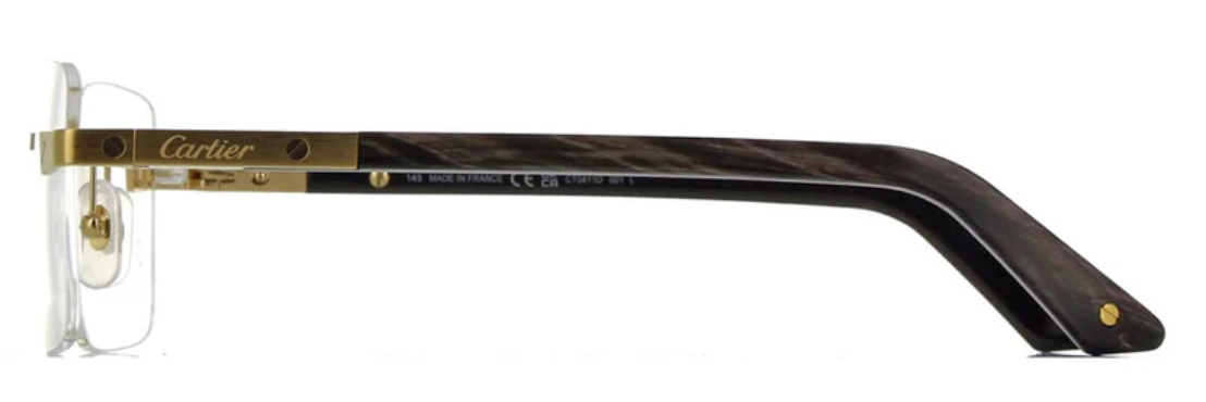 Cartier CT0411o-001 57mm New Eyeglasses