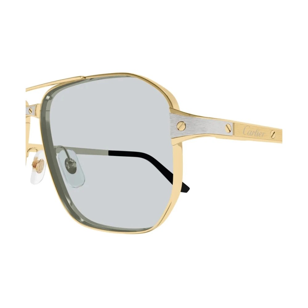 Cartier CT0424S-006 Gold Pilot Sunglasses 59mm Sunglasses