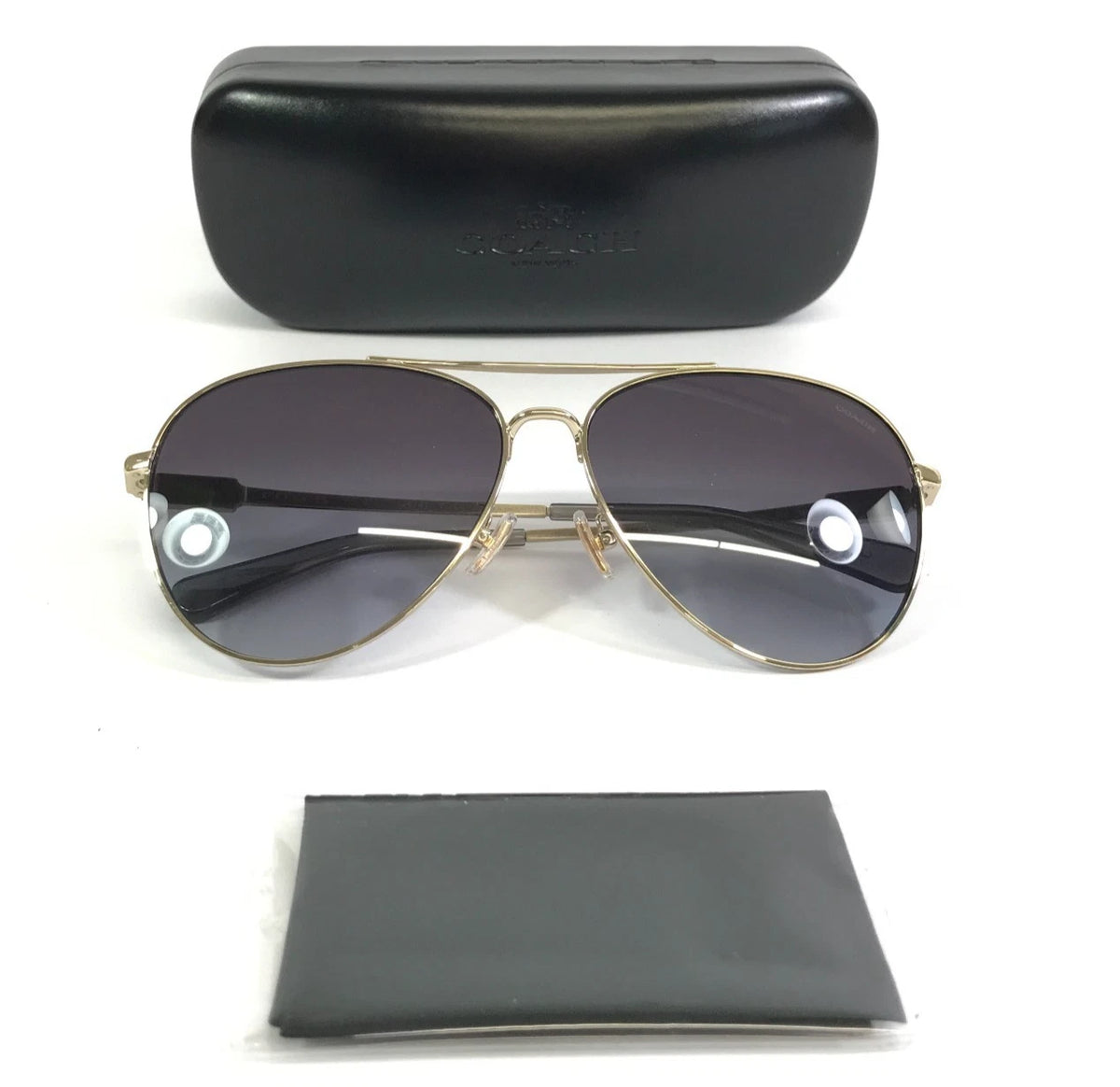 Coach 0HC7140-90058G-61 Multicolor Aviator SUNGLASSES 0mm Sunglasses