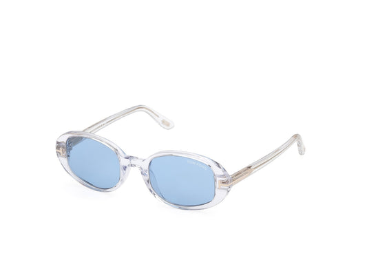 Tom Ford FT1364-4926V-49 Crystal Oval  49mm Sunglasses
