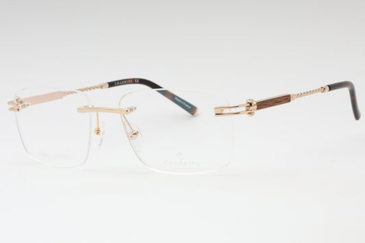 Charriol PC75115-C01 eyeglasses in shiny gold frame with clear lenses