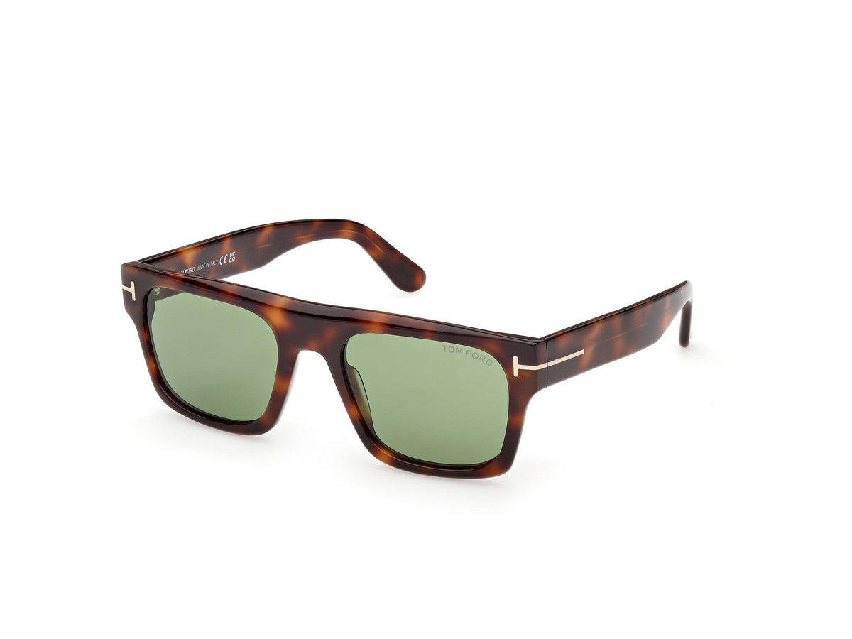 Tom Ford FT1337-5353N-53 Blonde Havana Square  53mm Sunglasses