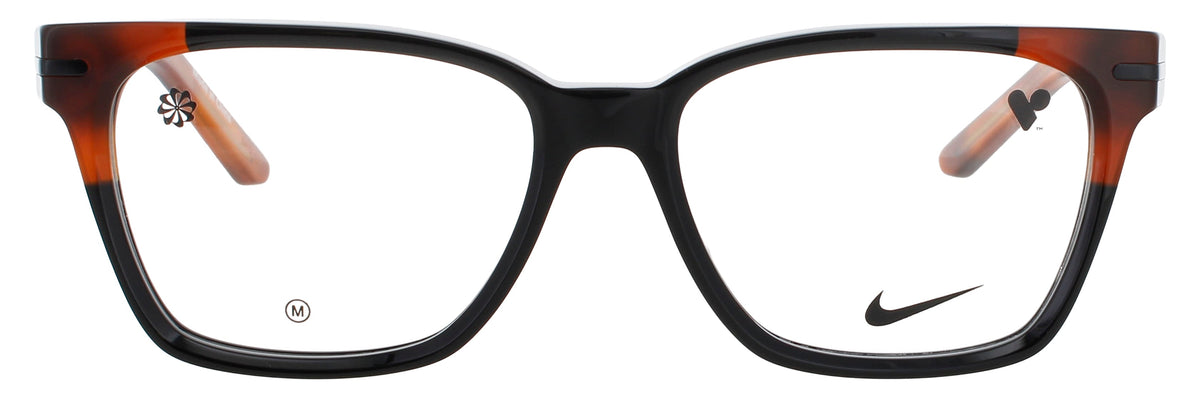 Nike 7179-008-53 BLACK / HONEY TORTOISE  Men's Eyeglasses 53mm