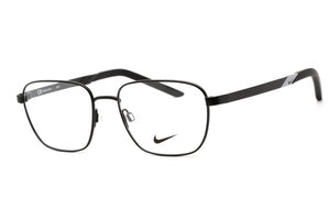 Nike 8212-001 Satin Black Rectangular Eyeglasses 52mm