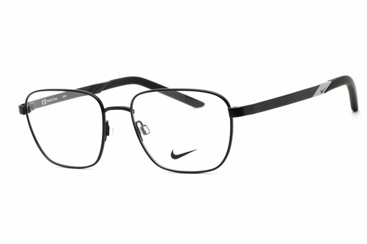 Nike NIKE 8212-001 Black Rectangle Eyeglasses 52mm