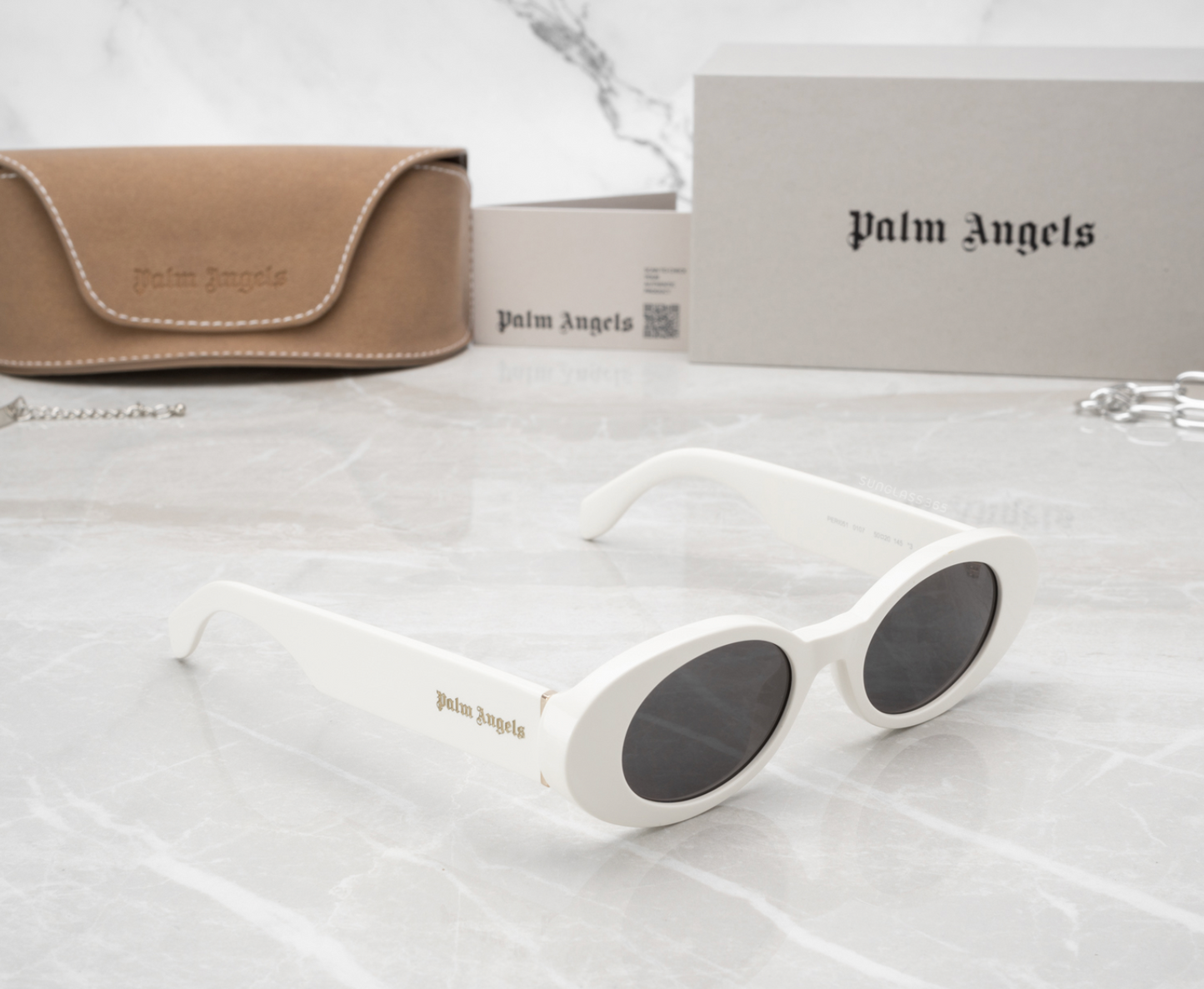 Palm Angels PERI051S24PLA0010107 50mm New Sunglasses