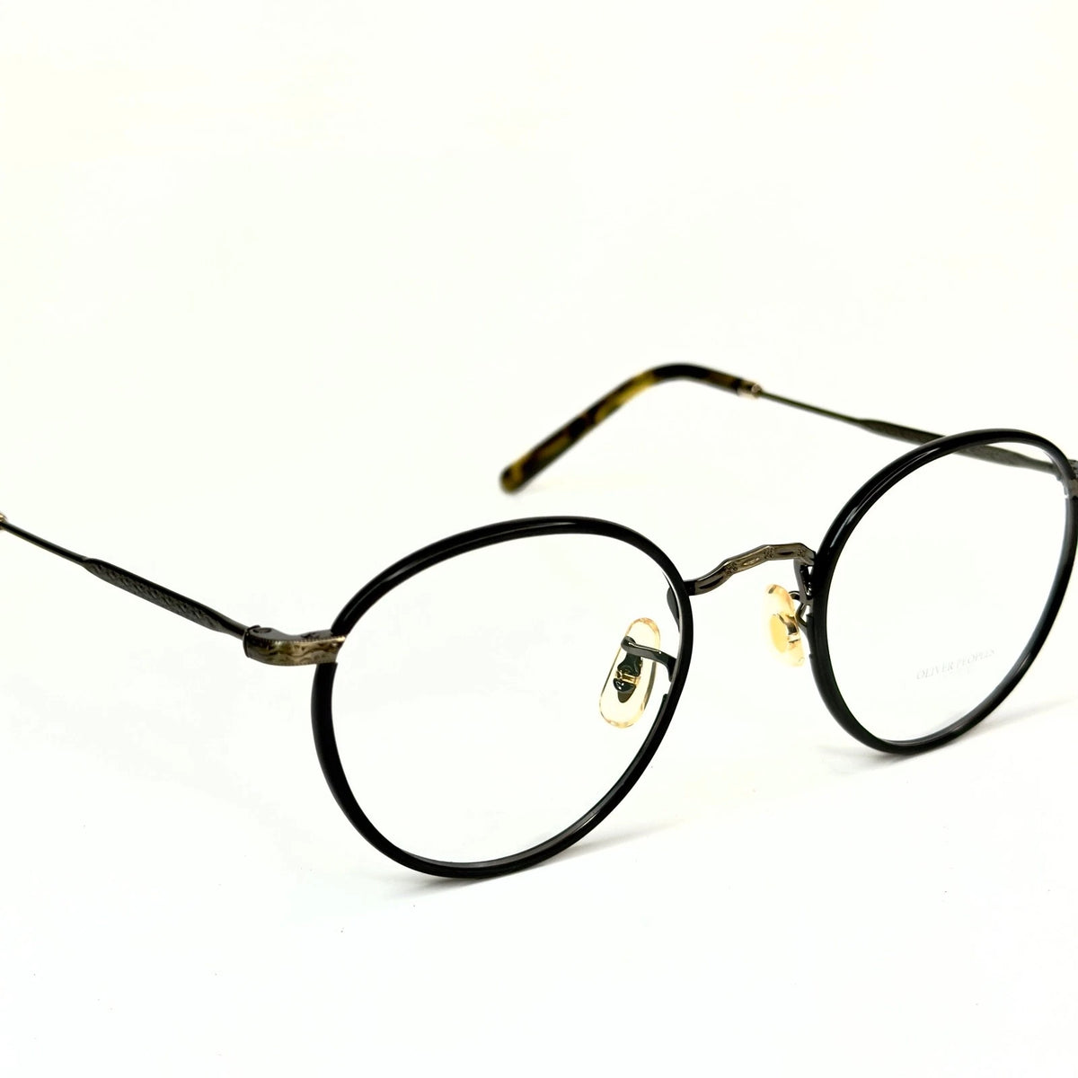 Oliver Peoples 0OV1308-5317-48 Antique Gold Black Square EYEGLASSES 48mm Eyeglasses