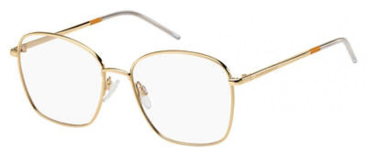 Tommy Hilfiger TH-1635 DDB Gold Rectangle Eyeglasses 53mm Eyeglasses