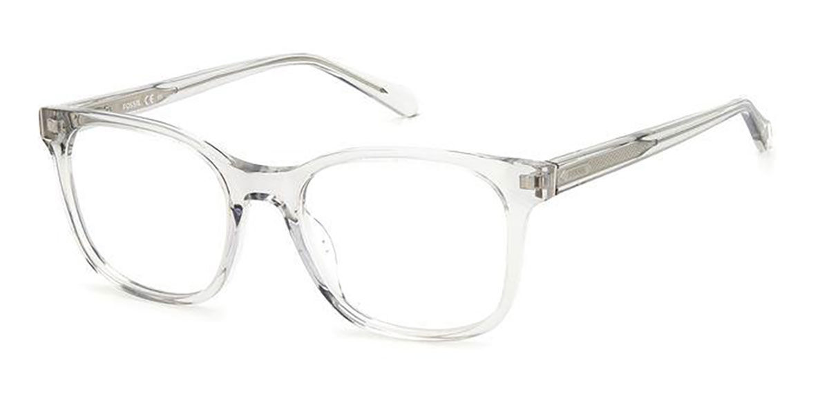 Fossil FOS-7135-G-63M-53 Clear Rectangle Eyeglasses 53mm Eyeglasses