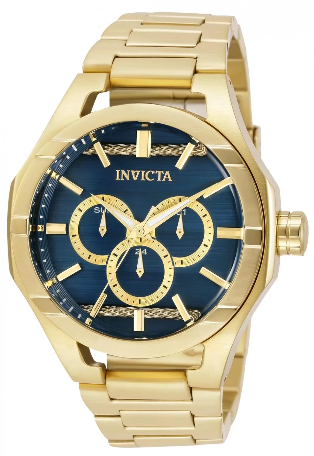 Invicta 31830 31830 Watch - Blue Dial Stainless Steel Band
