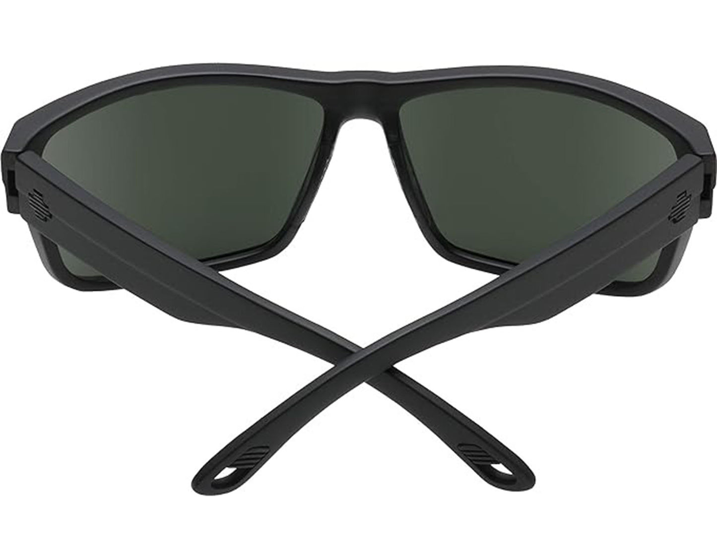 Spy ROCKY- Matte Black/Happy Gray Green 64mm New Sunglasses