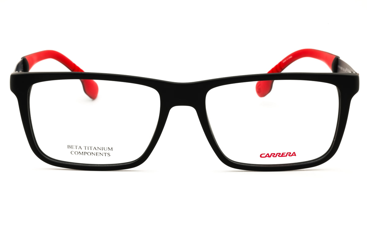 Carrera 8825/V-0003 00 Matte Black Rectangular Eyeglasses 55mm Eyeglasses