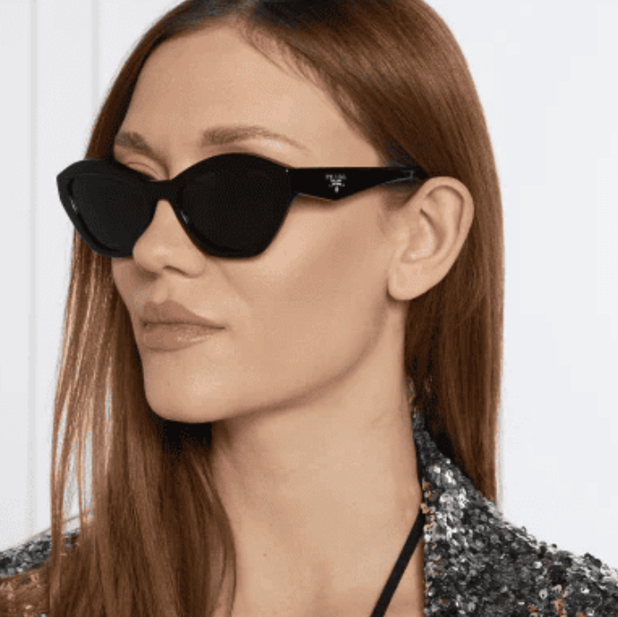 Prada 0PR A02SF-16K08Z 55mm New Sunglasses