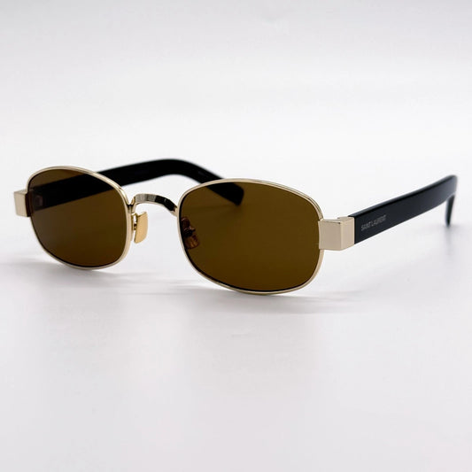 Yvest Saiant Laurent SL-706-001-53 GOLD BLACK   53mm Sunglasses