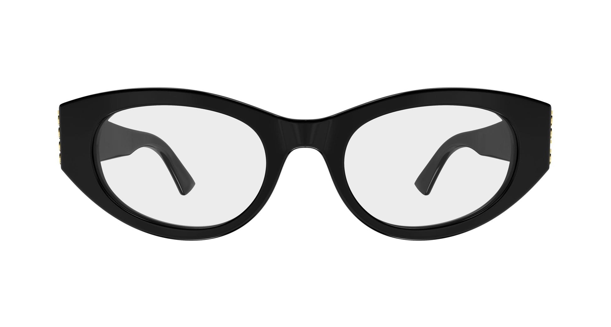 Gucci GG2041o-001 eyeglasses in black frame with clear lenses