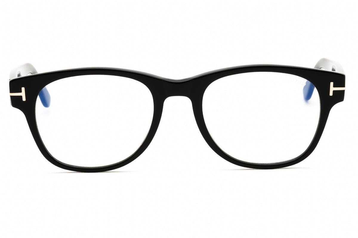 Tom Ford FT5898-B-001 Black Oval Eyeglasses 52mm Eyeglasses