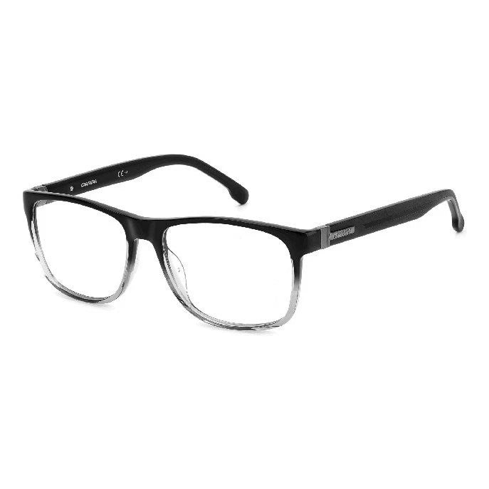 Carrera CARRERA8889-08A-56 Black Grey Rectangle Eyeglasses 56mm Eyeglasses