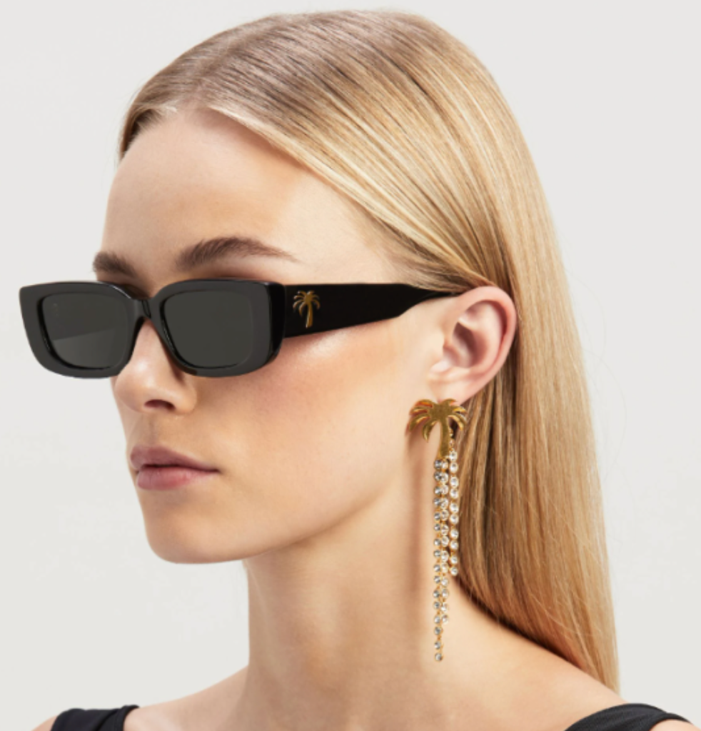 Palm Angels PERI056S24PLA0011007 51mm New Sunglasses