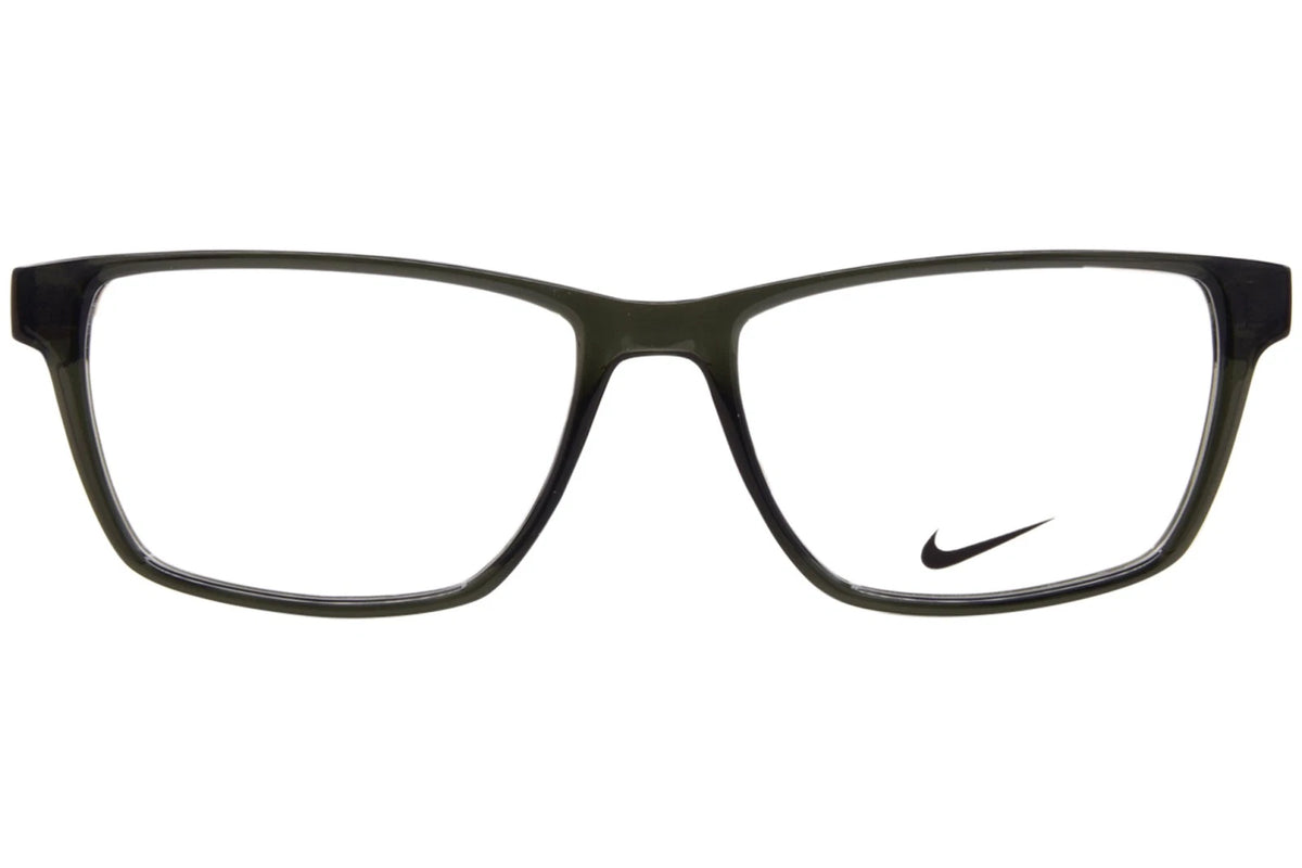Nike NK5101 302 Black Rectangle Eyeglasses 54mm Eyeglasses