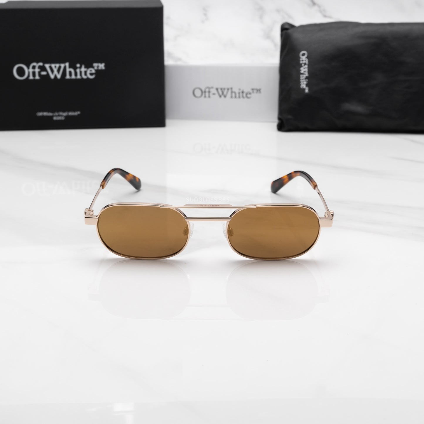 Off-White OERI123S24MET0017676 55mm New Sunglasses