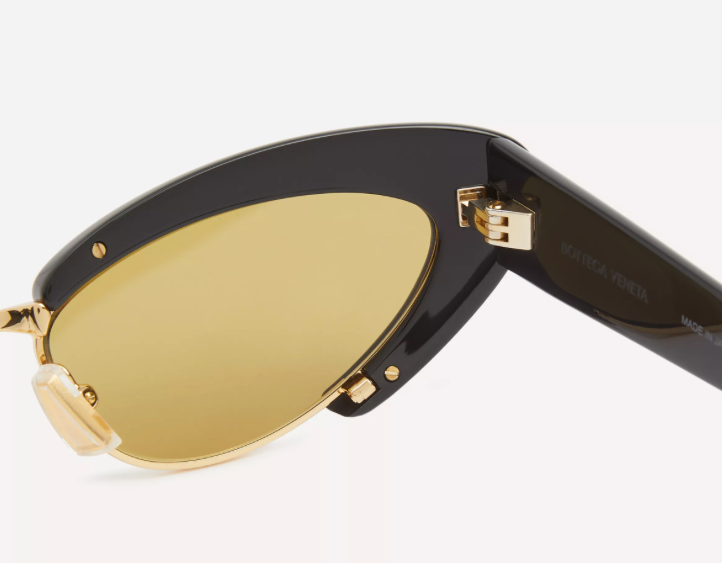 Bottega Veneta BV1387S-001 54mm New Sunglasses