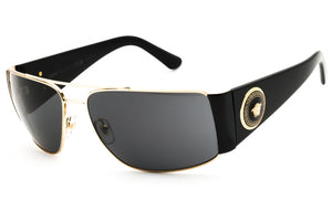 Versace 0VE2163-100287 Gold Rectangle Sunglasses 63mm