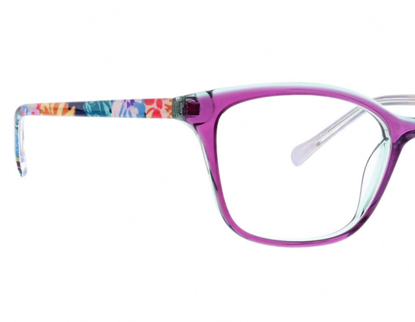 Vera Bradley Sage Happy Blooms 5116 51mm New Eyeglasses