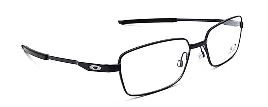 Oakley 00X3036-003 eyeglasses in matte gunmetal frame with clear lenses