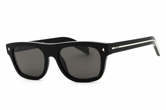 Prada 0PR B12S-16K731 Black Rectangle Sunglasses 55mm