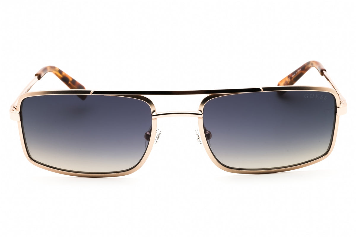Guess GU00168-32W gold Rectangular Sunglasses 58mm Sunglasses