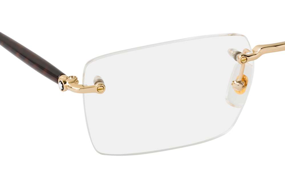 Mont Blanc MB0411o-002 55mm New Eyeglasses