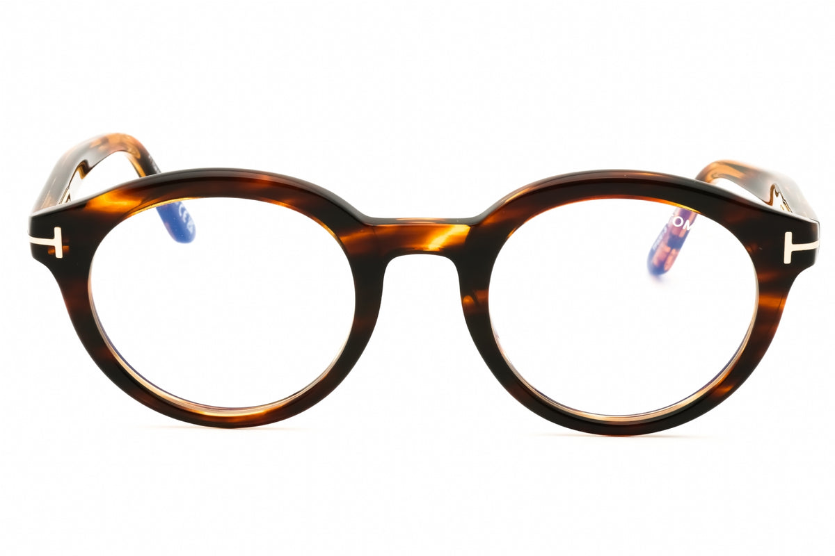Tom Ford FT6061-B-055 Havana Round Eyeglasses 50mm Eyeglasses