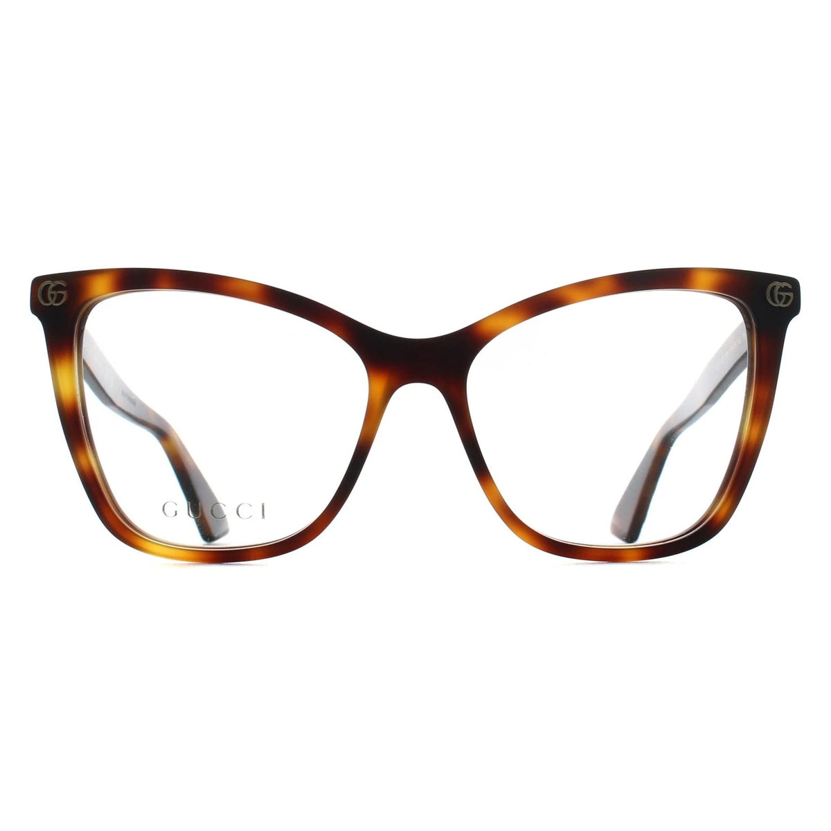 Gucci GG1817O-002 Havana Cat Eye Eyeglasses 55mm Eyeglasses
