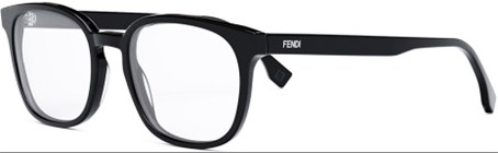 Fendi FE50047I-001-52 mm New Eyeglasses