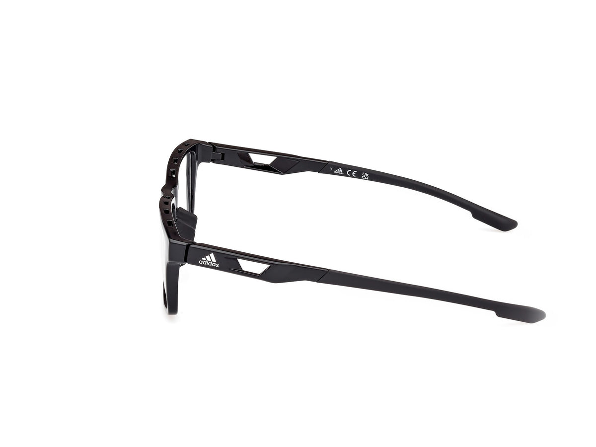 Adidas SP5089-H-001-55 Black Rectangle Eyeglasses 55mm Eyeglasses