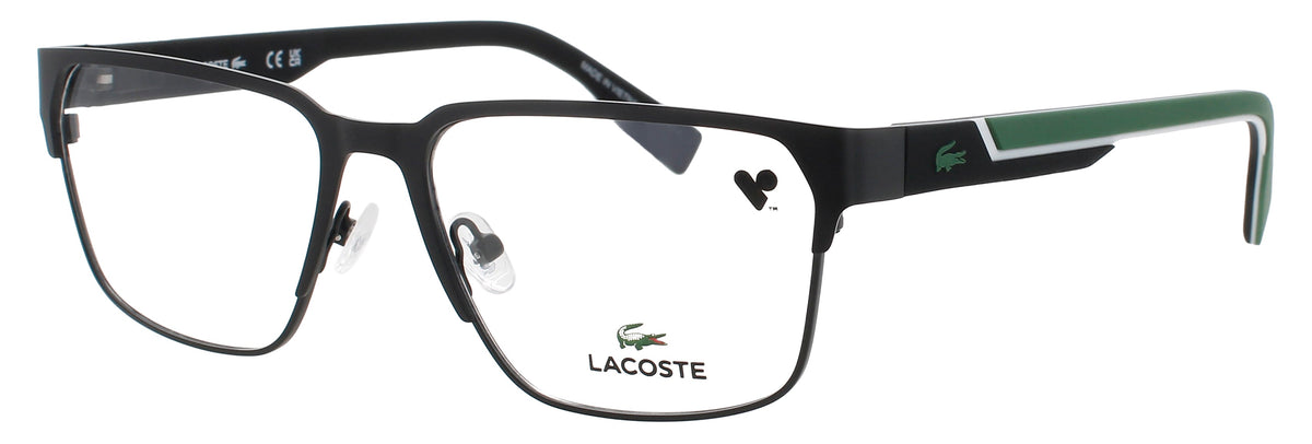 Lacoste L2306-N-002-55 MATTE BLACK  Men's Eyeglasses 55mm Eyeglasses