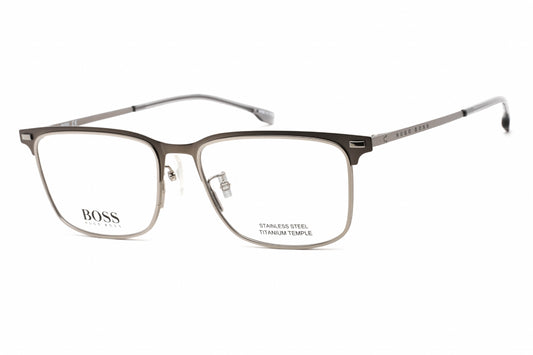 Hugo Boss BOSS 1224/F-0R80 00 Silver Rectangle Eyeglasses 55mm