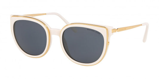 Michael Kors 0MK2089U-334287-55 Ivory Round SUNGLASSES 59mm Sunglasses